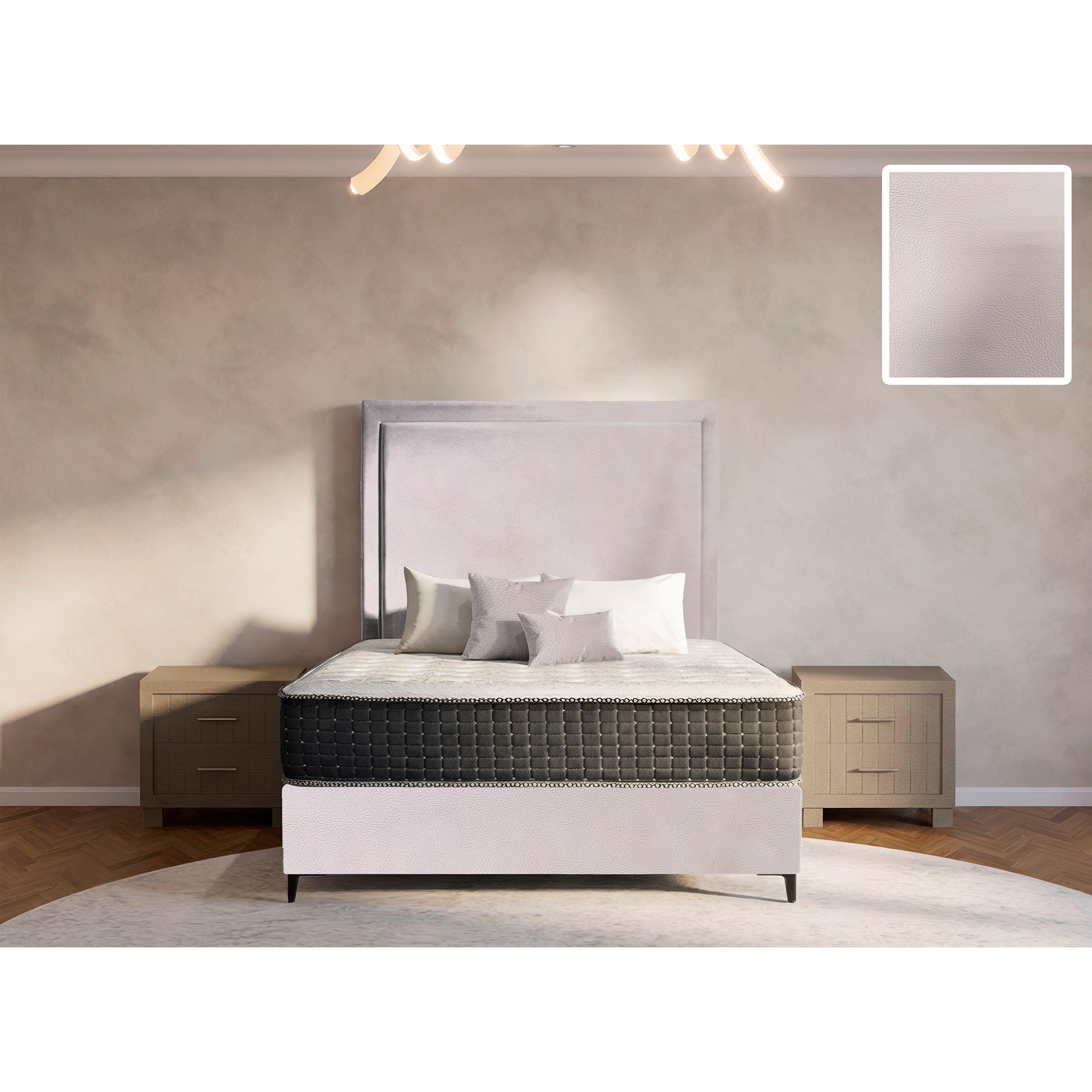 Orlando Rimline Bed and Headboard