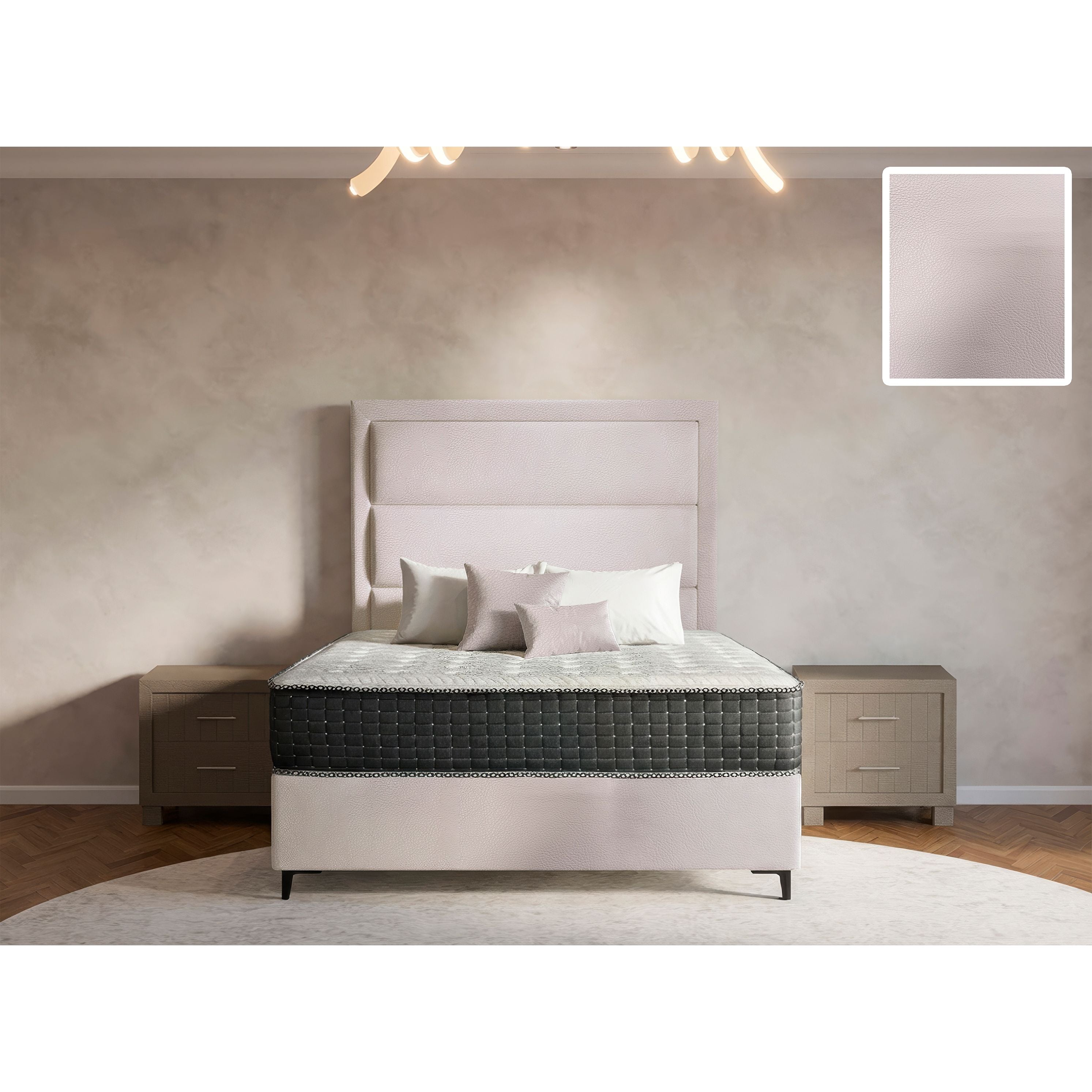 Concord Rimline Bed and Headboard