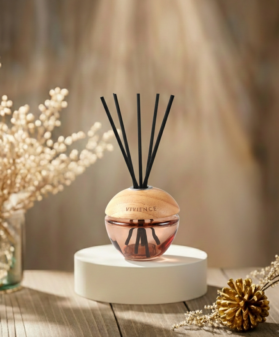 Round Modern Reed Diffuser , Lily of the Valley