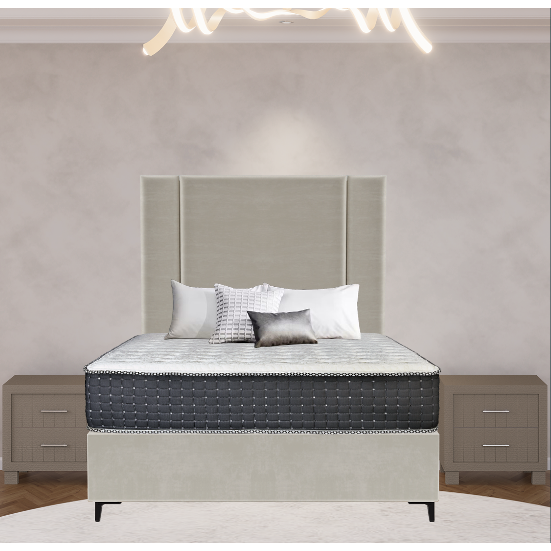 Apex Skyline Bed and Headboard