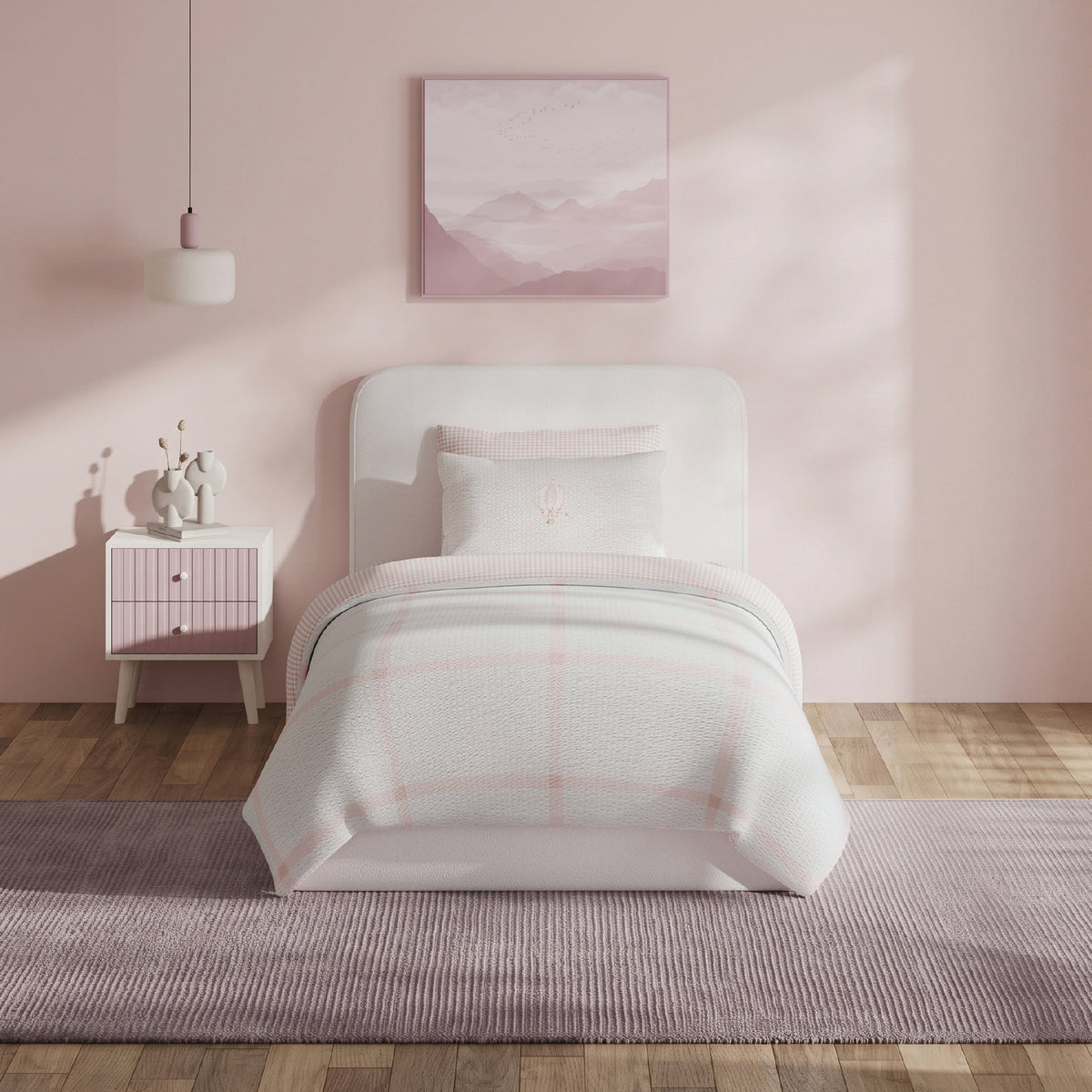 The Emma Duvet Cover Bedding Set - Tea Rose