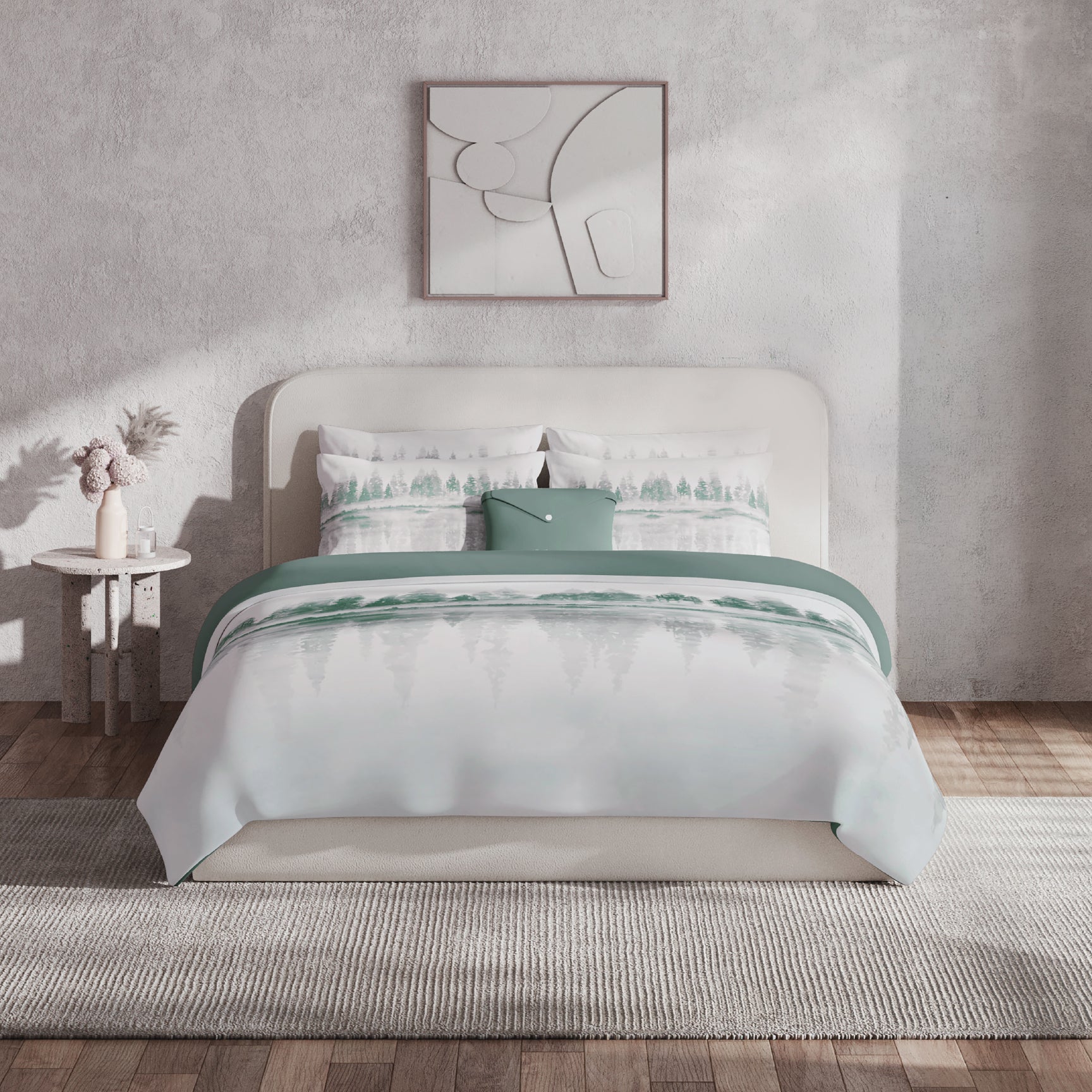 The Callie Duvet Cover Bedding Set - Forest