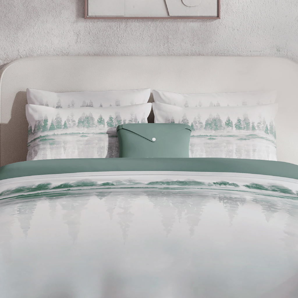 The Callie Duvet Cover Bedding Set - Forest