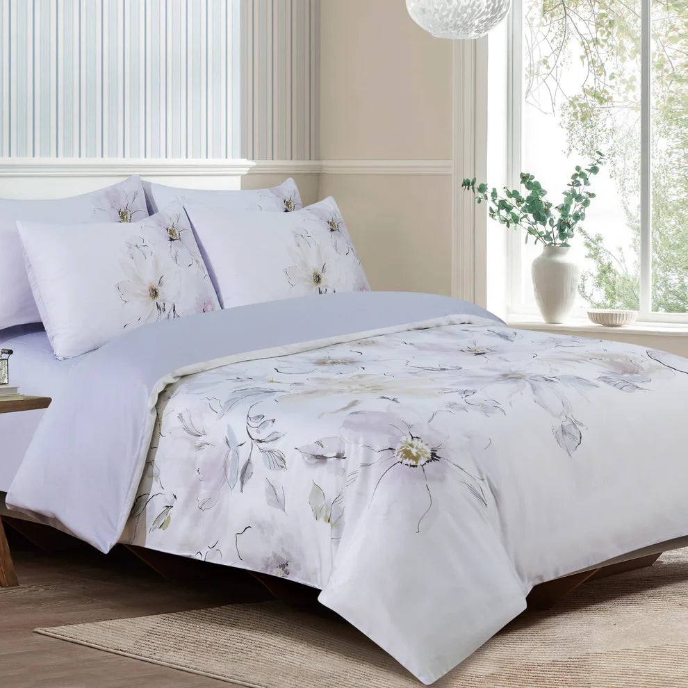 Satin Skies Duvet Cover Bedding Set