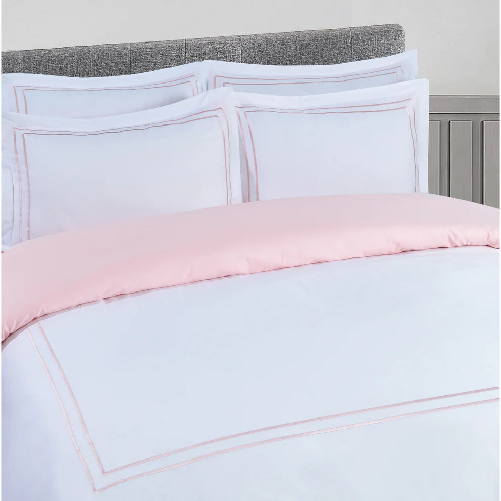 Double Embroidery Pink