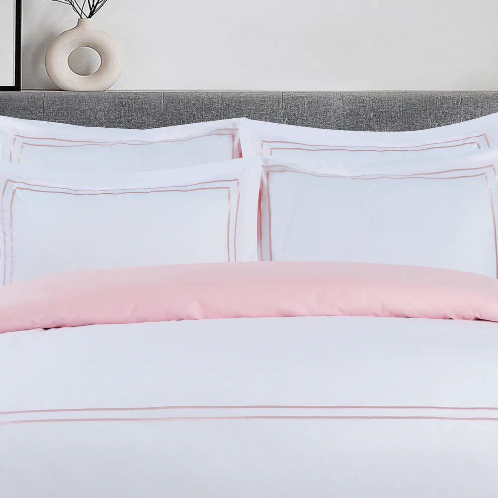 Double Embroidery Pink