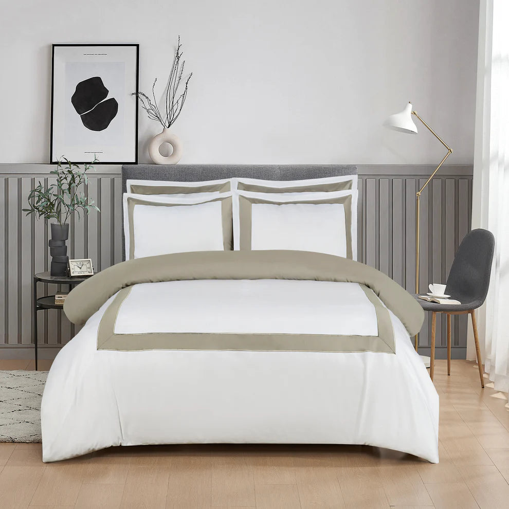 The Joule White/Taupe