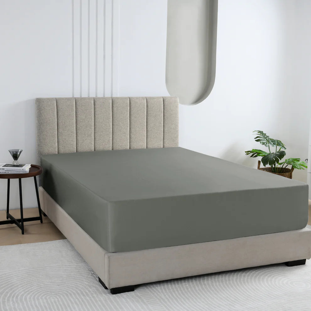 Majestic Fitted Sheets - Grey