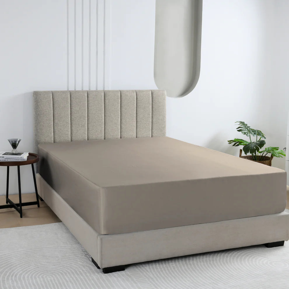 Majestic Fitted Sheets - Taupe