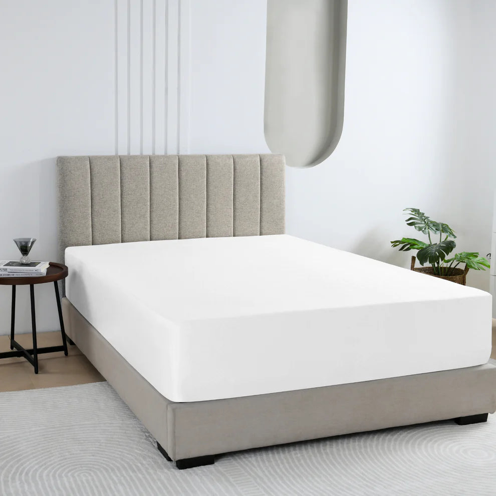 Majestic Fitted Sheets - White