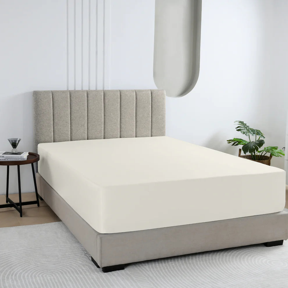 Majestic Fitted Sheets - Off White