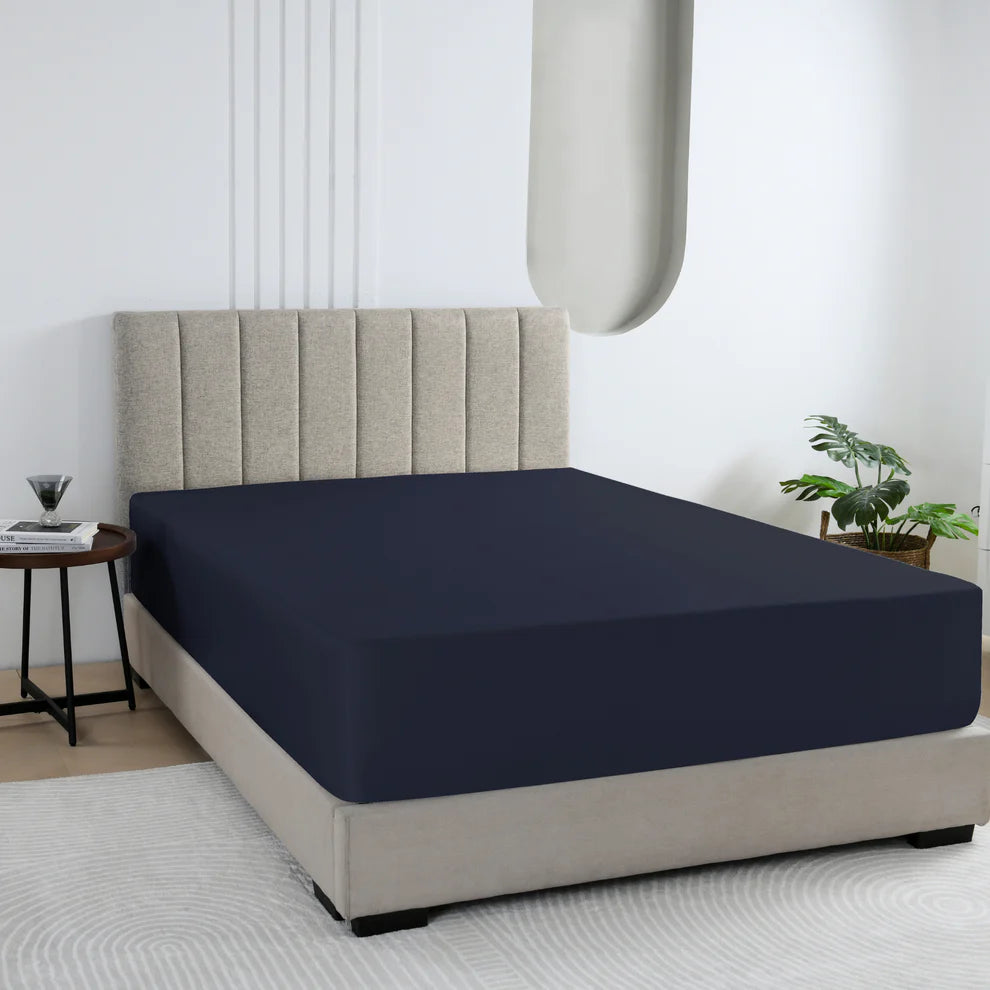 Majestic Fitted Sheets - Navy