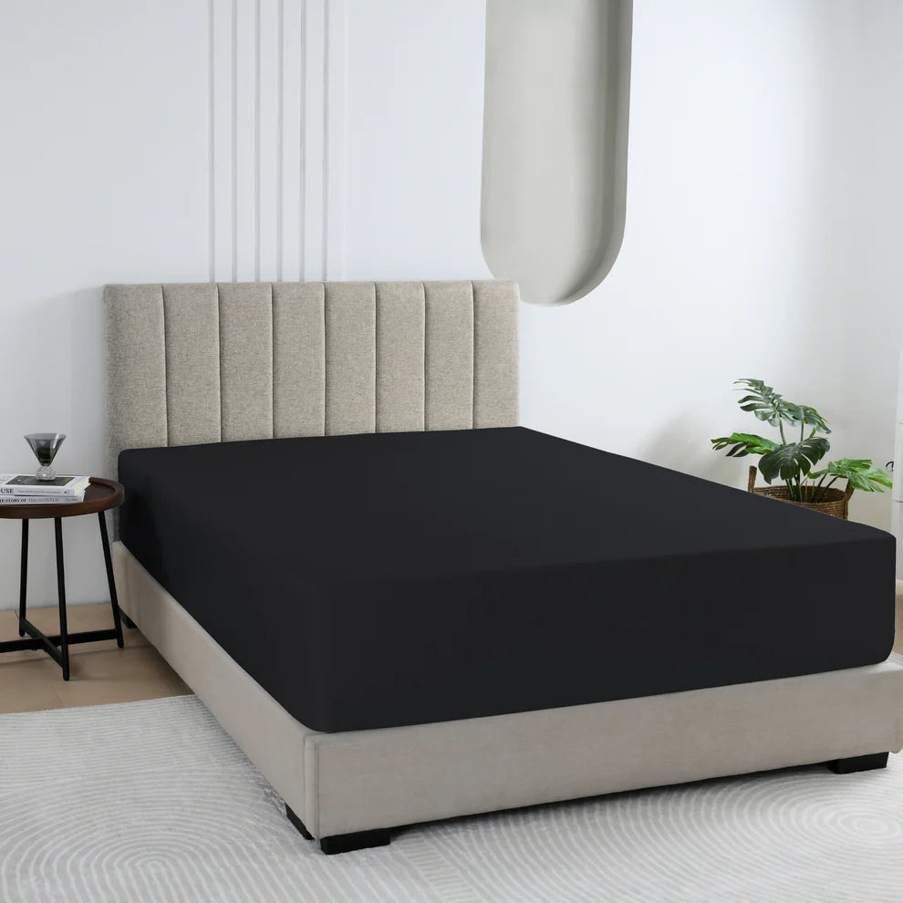 Majestic Fitted Sheets - Black