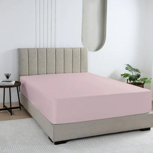 Majestic Fitted Sheets - Light Pink