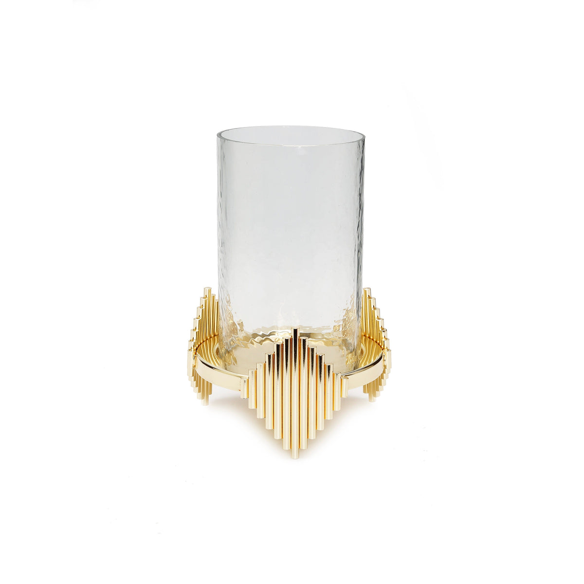 Medium Gold Design Candle Holder