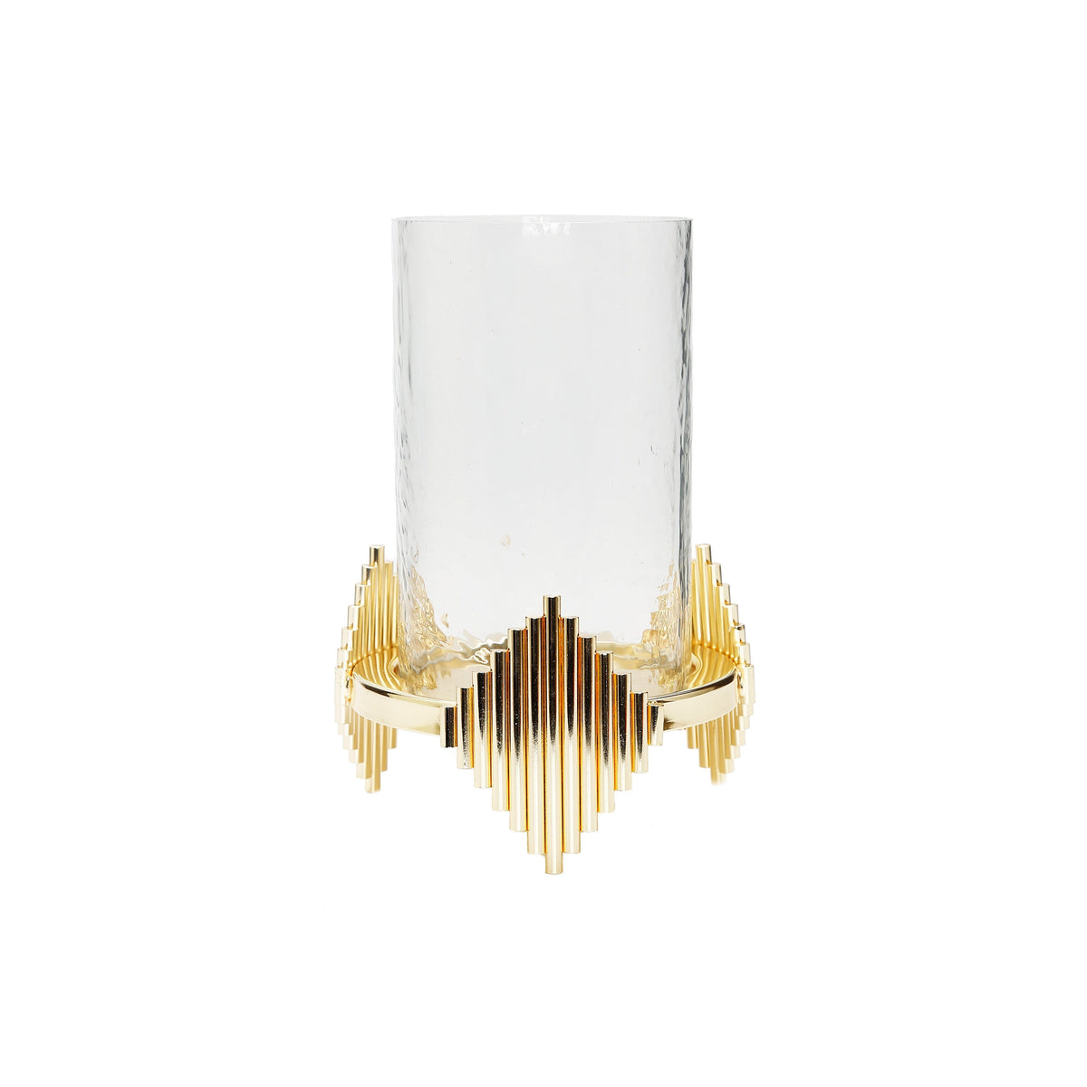 Medium Gold Design Candle Holder