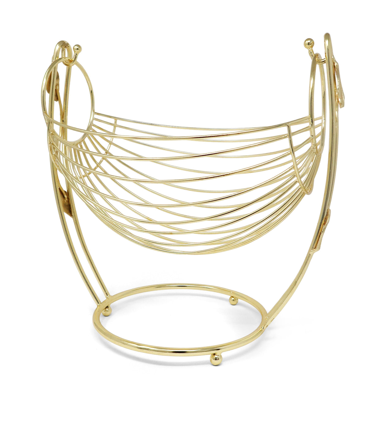 Gold Wire Decorative Basket, 13"