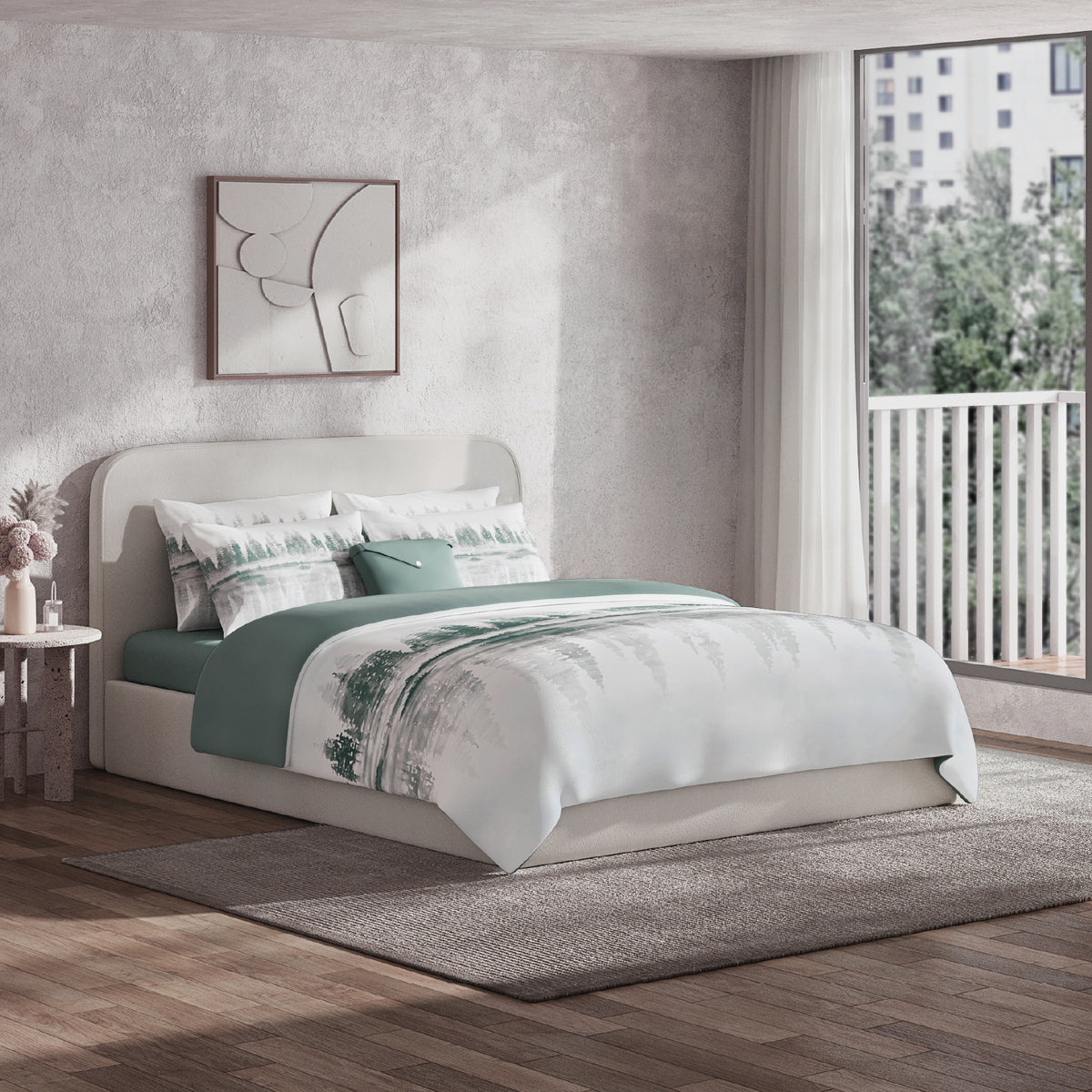 The Callie Duvet Cover Bedding Set - Forest