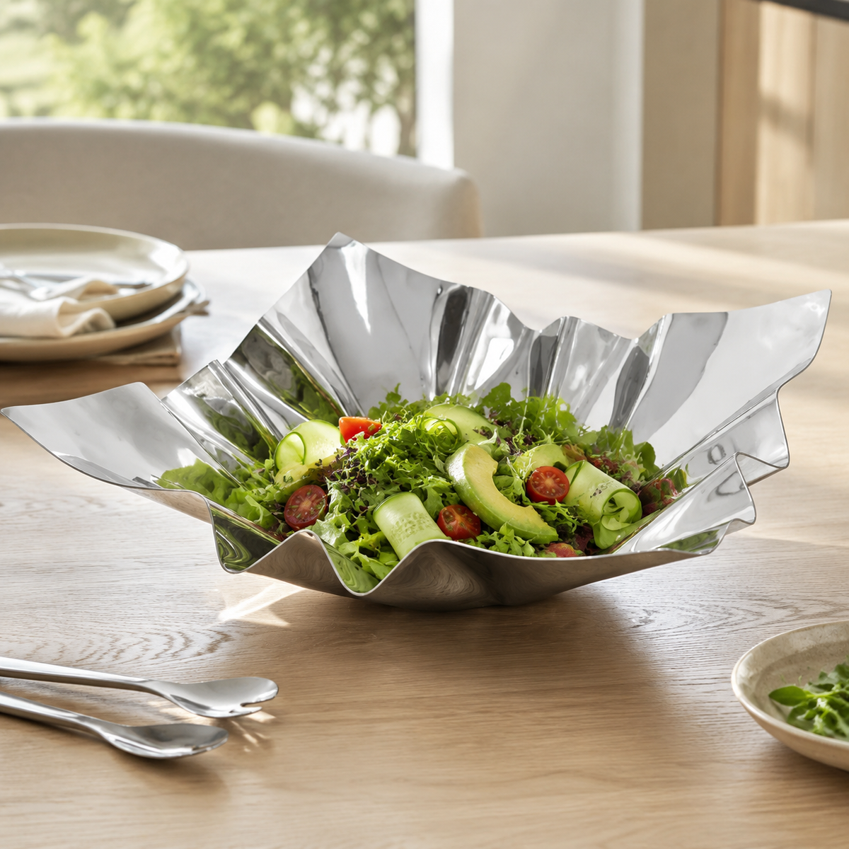 Large Square Bowl, 12.25"