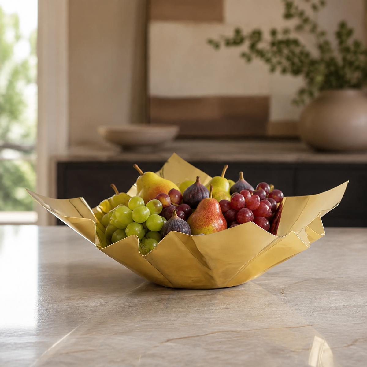 Large Square Bowl, 12.25"