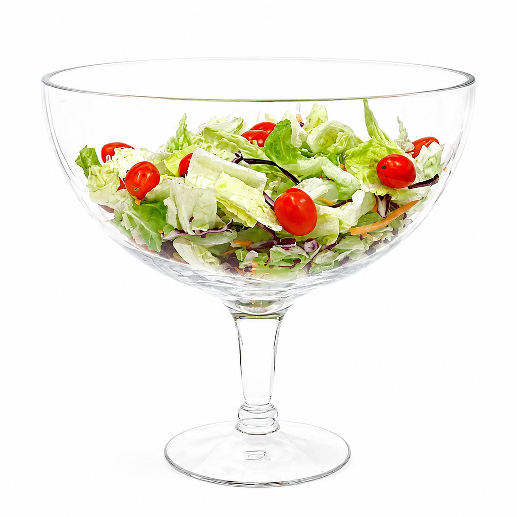 Liscio Ottico - Big  Footed Fruit Bowl - 9.5"