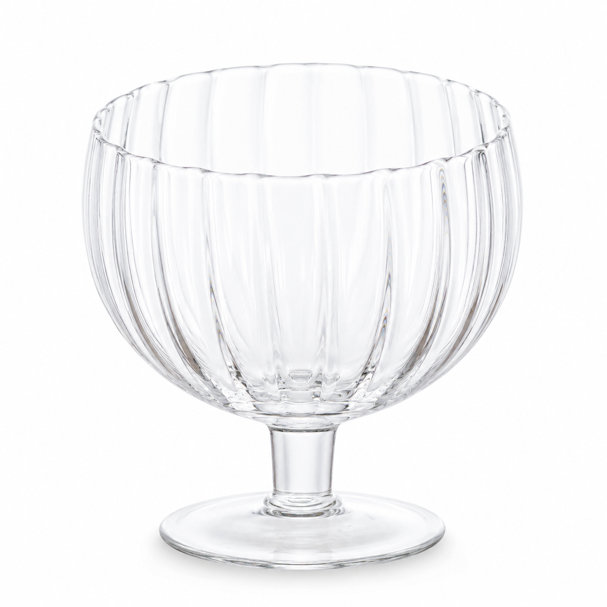 Liscio Ottico - Slant Footed Bowl (2 Sizes)