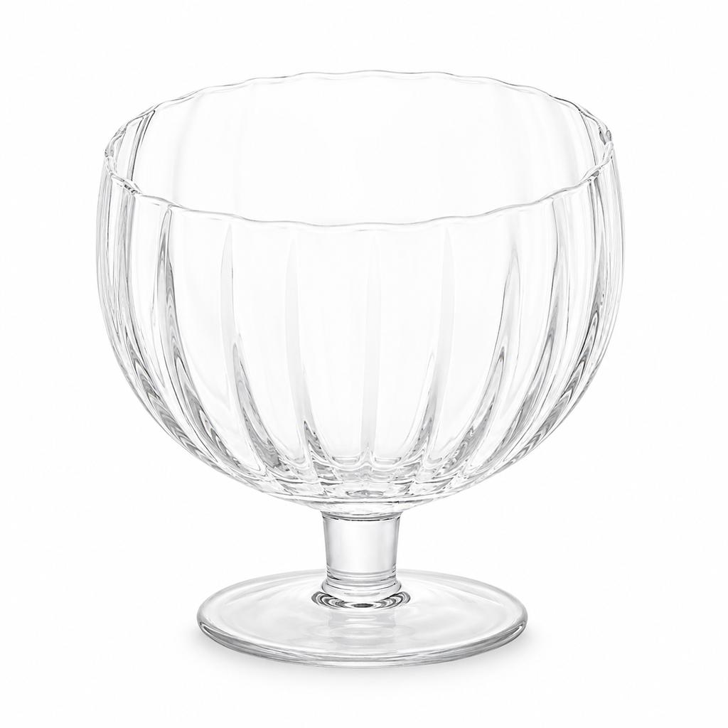 Liscio Ottico - Slant Footed Bowl (2 Sizes)