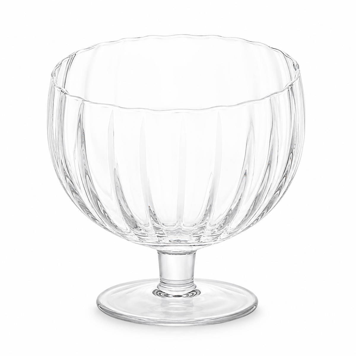 Liscio Ottico - Slant Footed Bowl (2 Sizes)