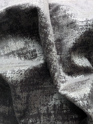 Oblique Black Velvet fabric 47