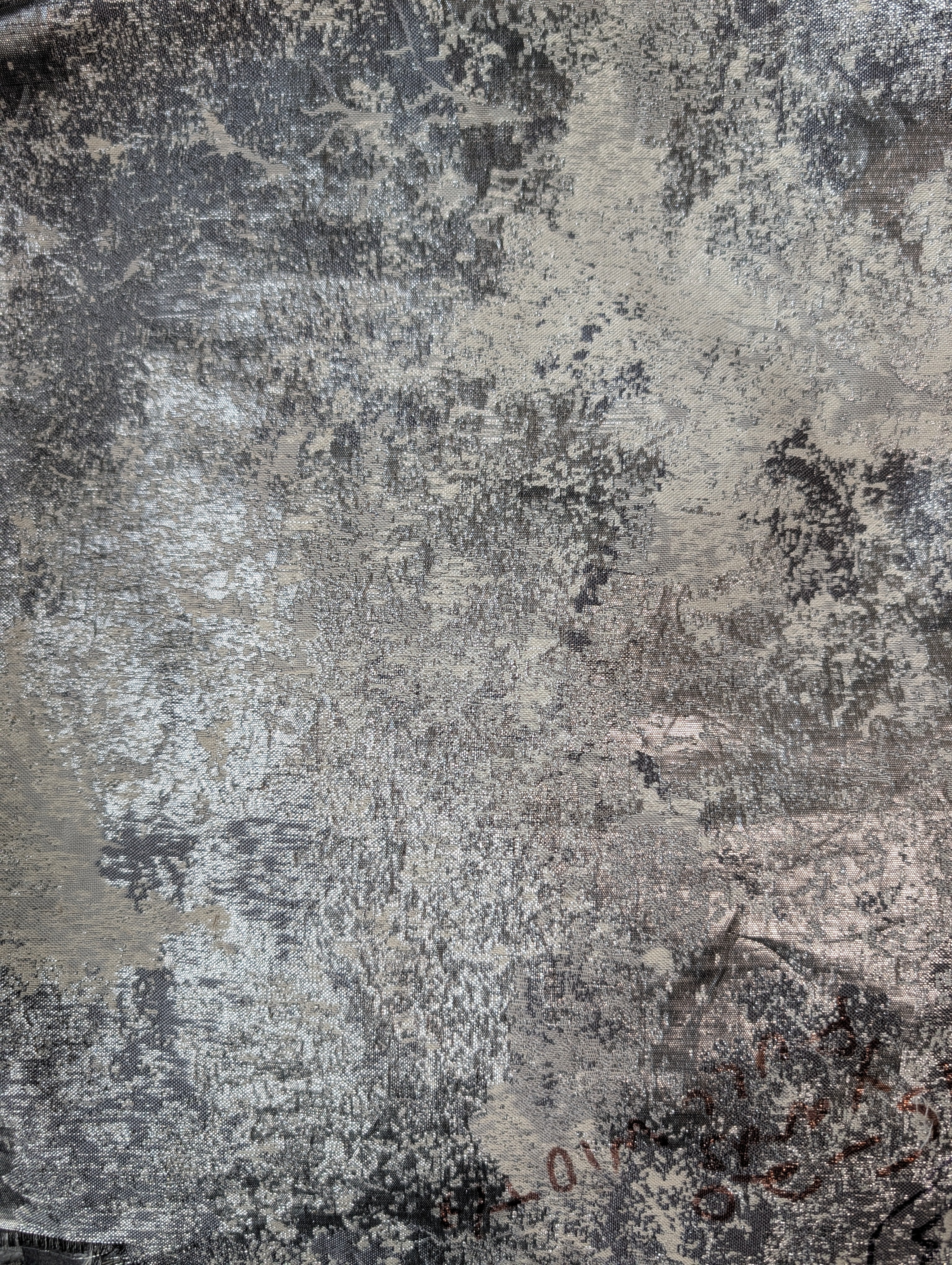 Molten Silver fabric 51
