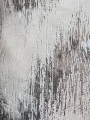 Silver Chevron fabric 52
