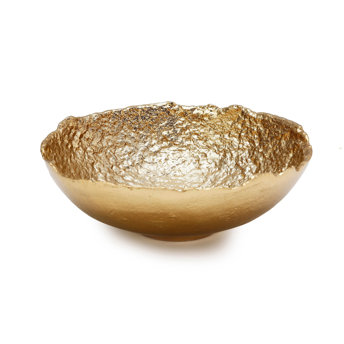 Gold Bark Raw Edged Bowl