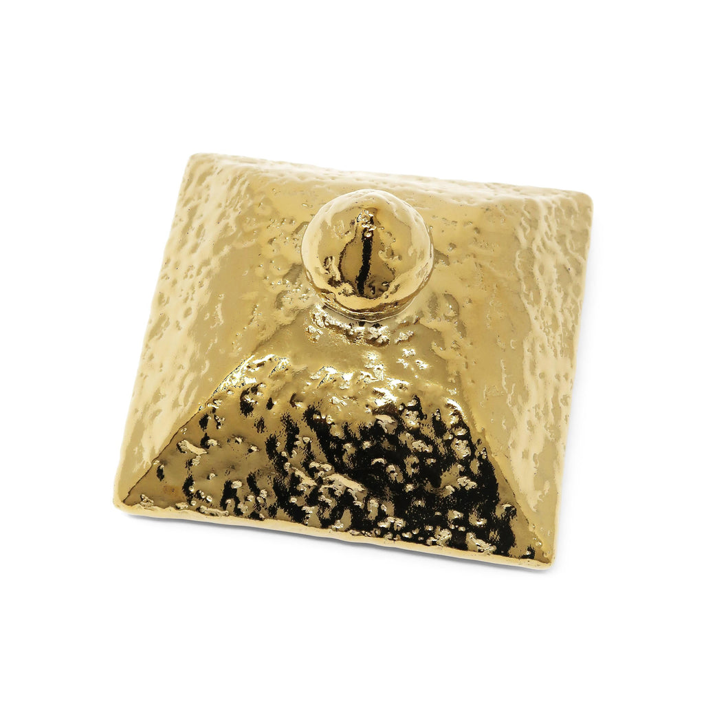 Hammered Gold Ginger Jar