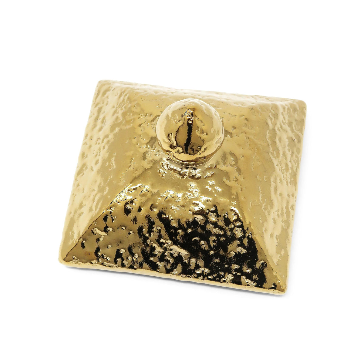 Hammered Gold Ginger Jar