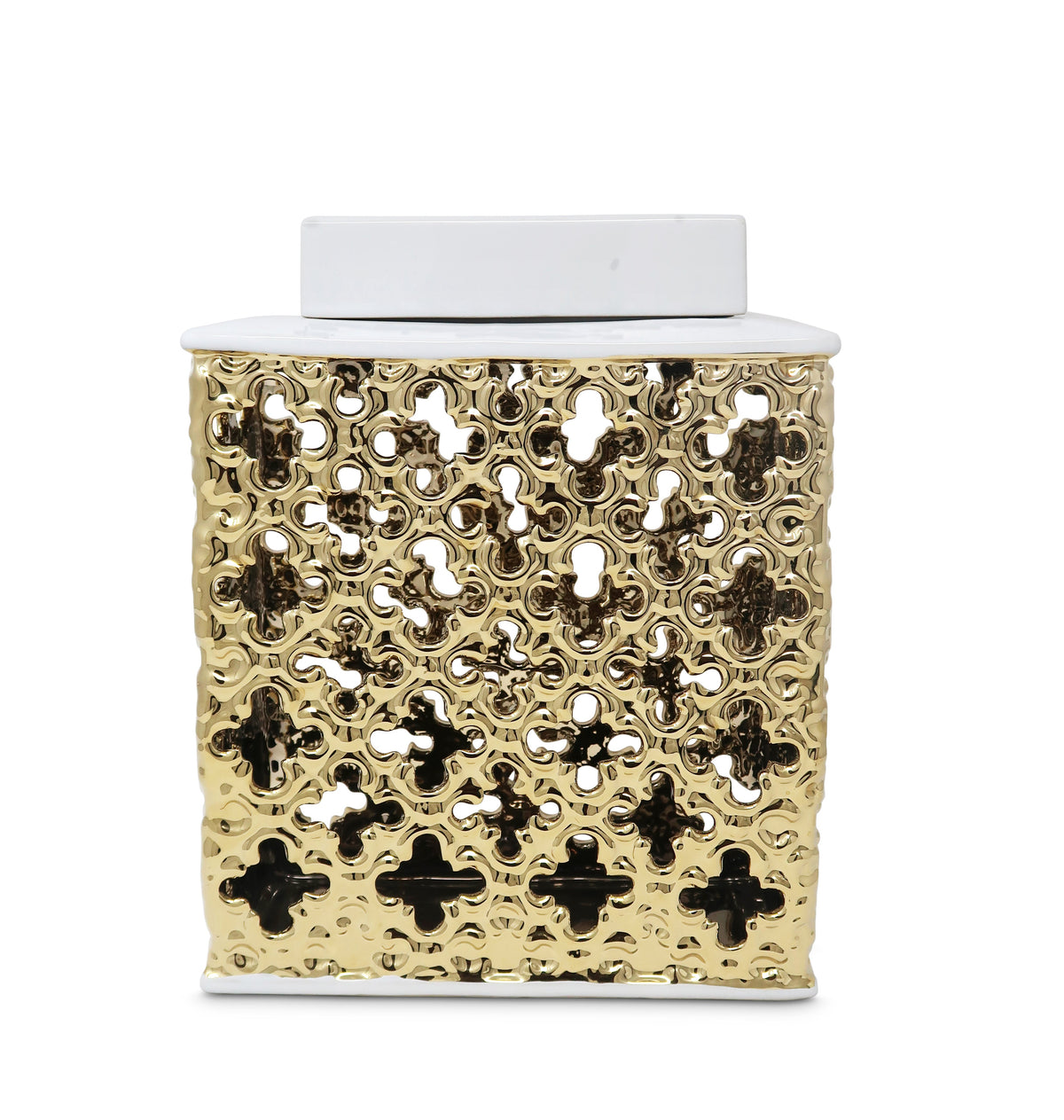 Gold Decorative Jar