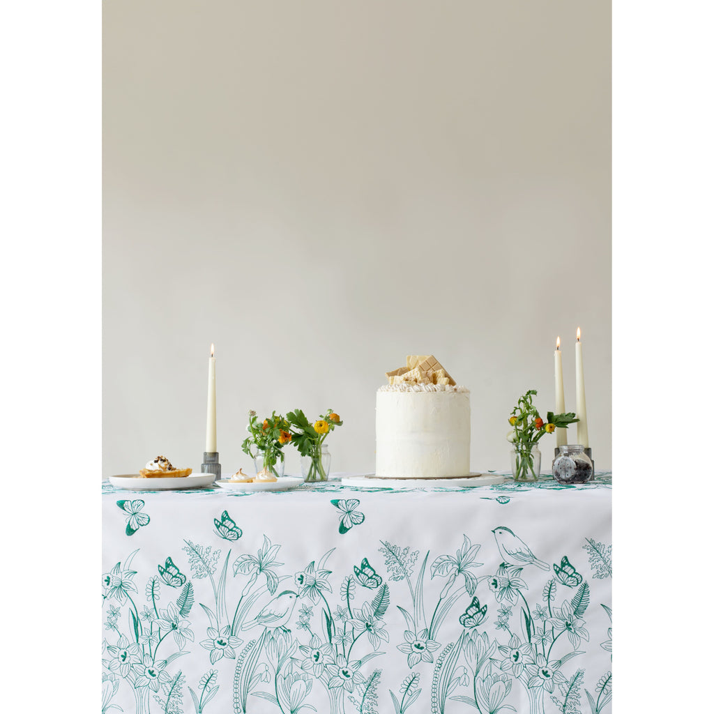 Garden Tablecloth Green