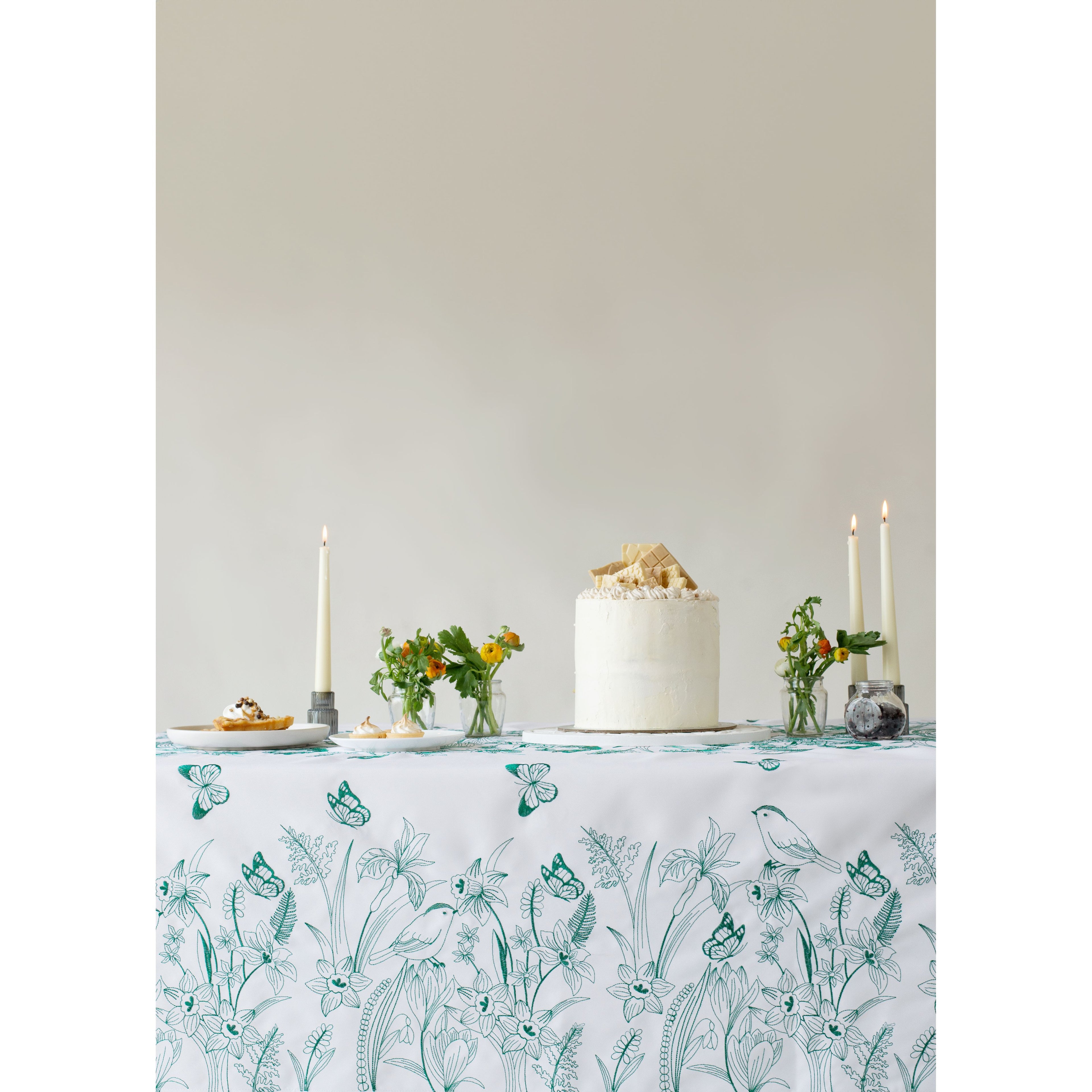 Garden Tablecloth Green