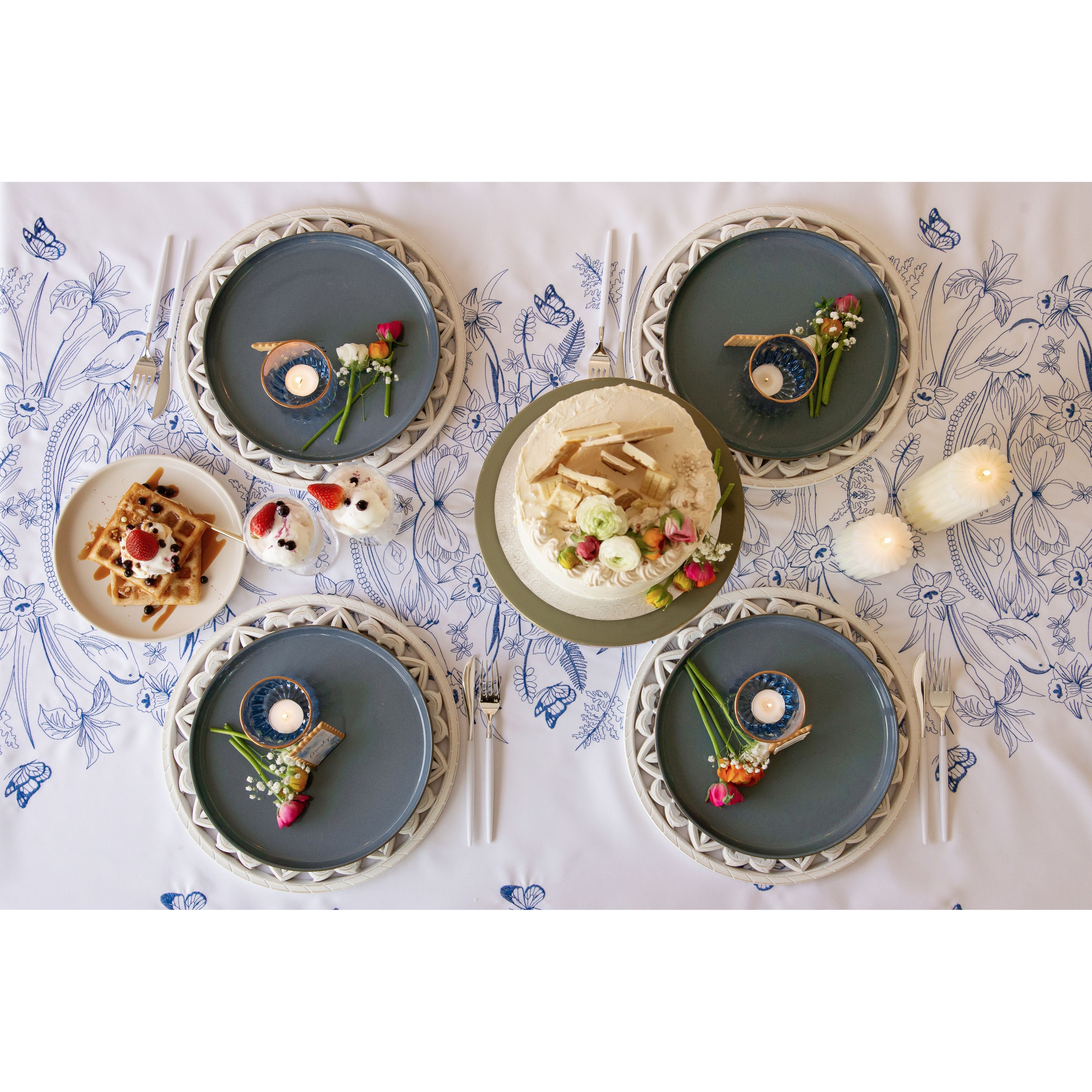 Garden Tablecloth Green