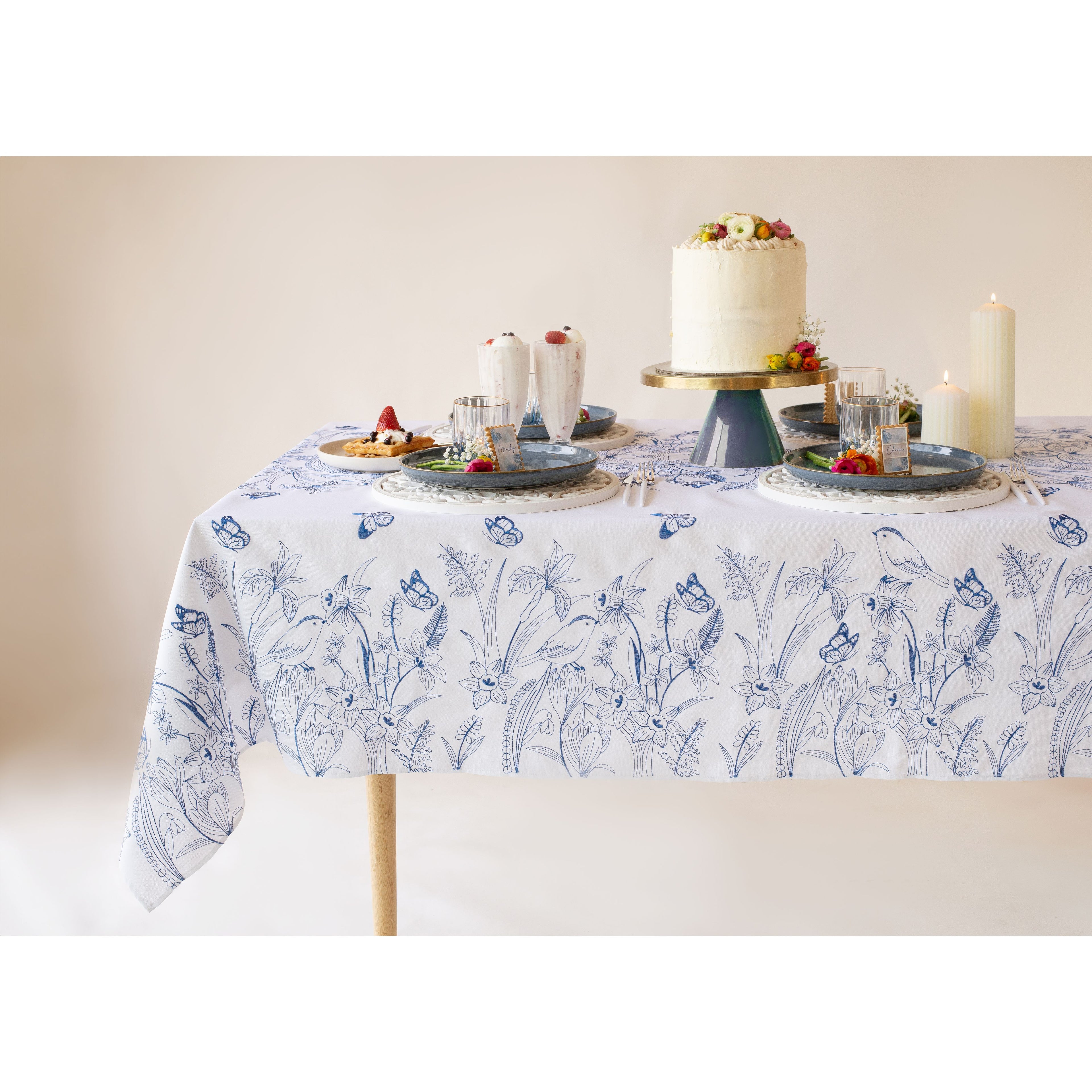 Garden Tablecloth Green