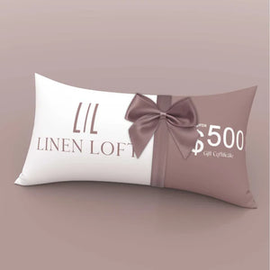 Linen Loft Gift Pillow