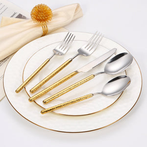 20 pc flaware set - Graduating - Hammered Round Handle