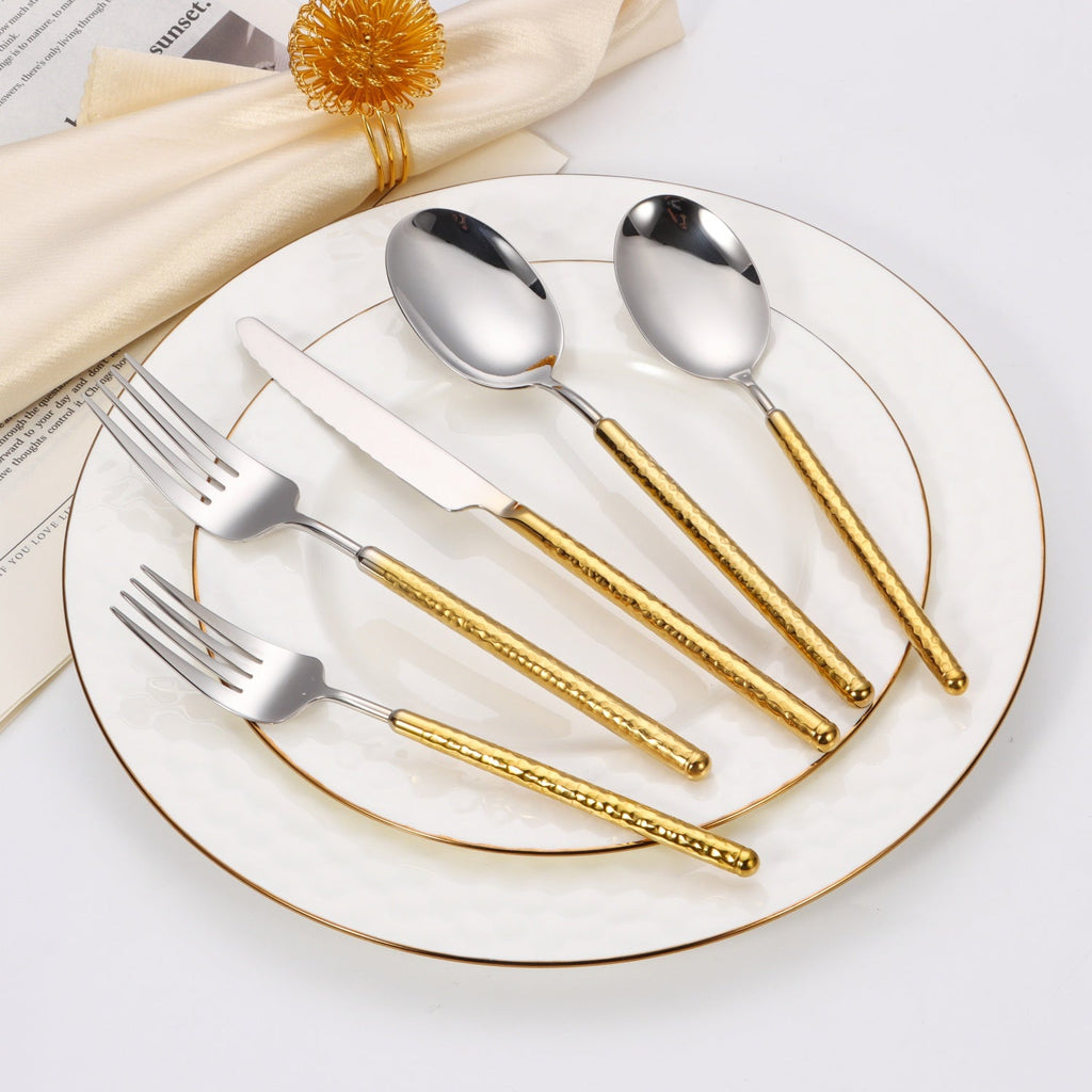 20 pc flaware set - Graduating - Hammered Round Handle