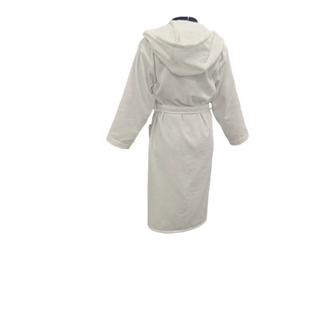 Veluda Luxurious Hooded Striped Spa Robe