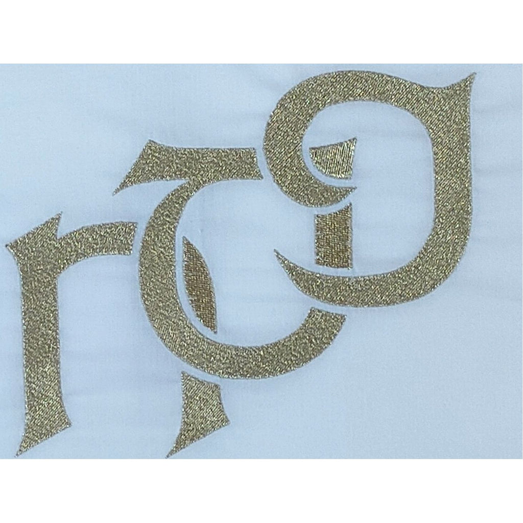 Embroidered Pesach Seder Pillowcases