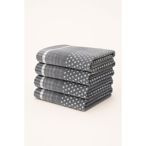 Dots Towel Grey