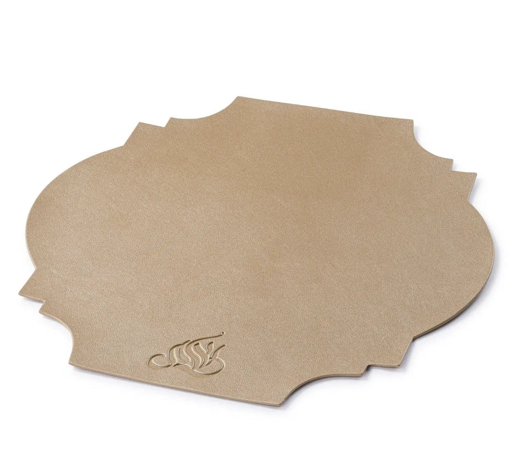 Leather Beveled Chargers - Waterdale Collection