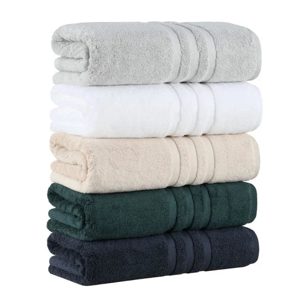 Luxury Hotel Style Bath Towel Plush Brazilian Cotton by Veluda