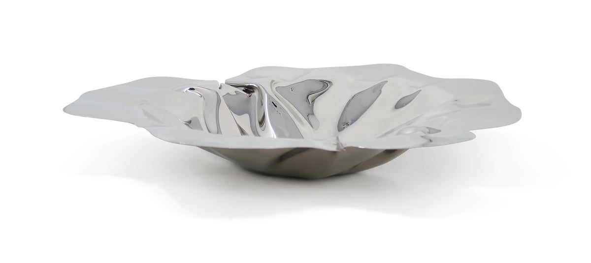 Stainless Steel Crumpled Bowl