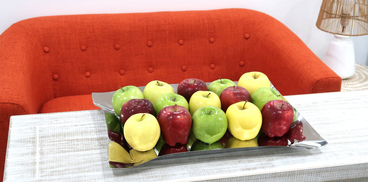 Oblong Stainless Steel Tray