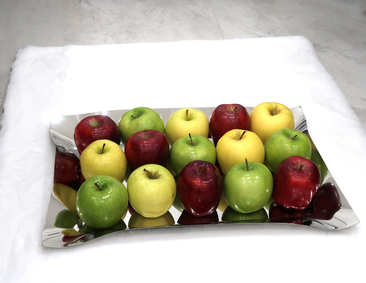 Oblong Stainless Steel Tray